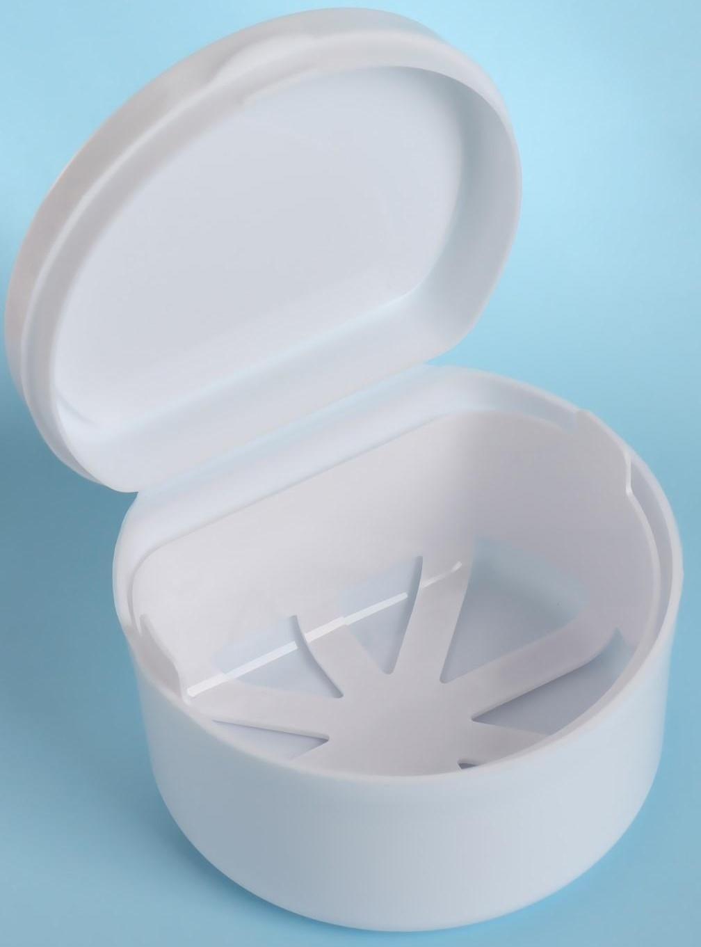 Контейнер для хранения протезов, 5,5 × 7,5 × 9 см, цвет МИКС