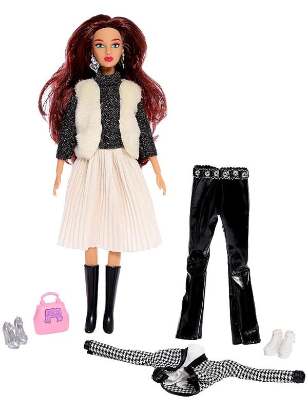 Кукла-модель с комплектом одежды «Ксения. Студия моды», шарнирная