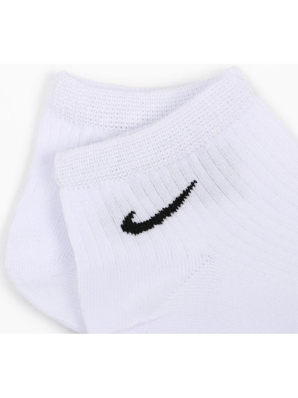 Носки укороченные, цвет белый, размер 23-25