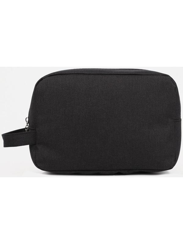 Косметичка на молнии, цвет чёрный