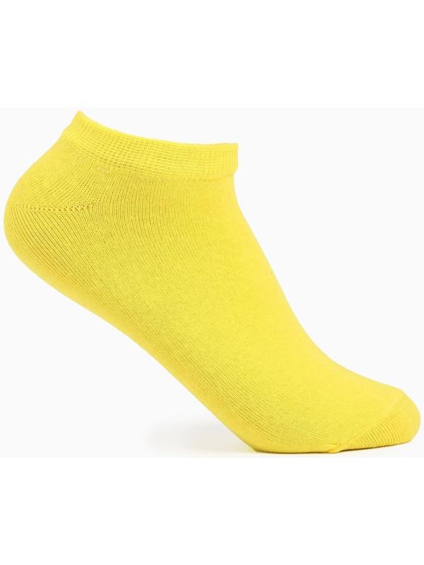 Носки короткие неон, цвет жёлтый, размер 25-27 (40-42)