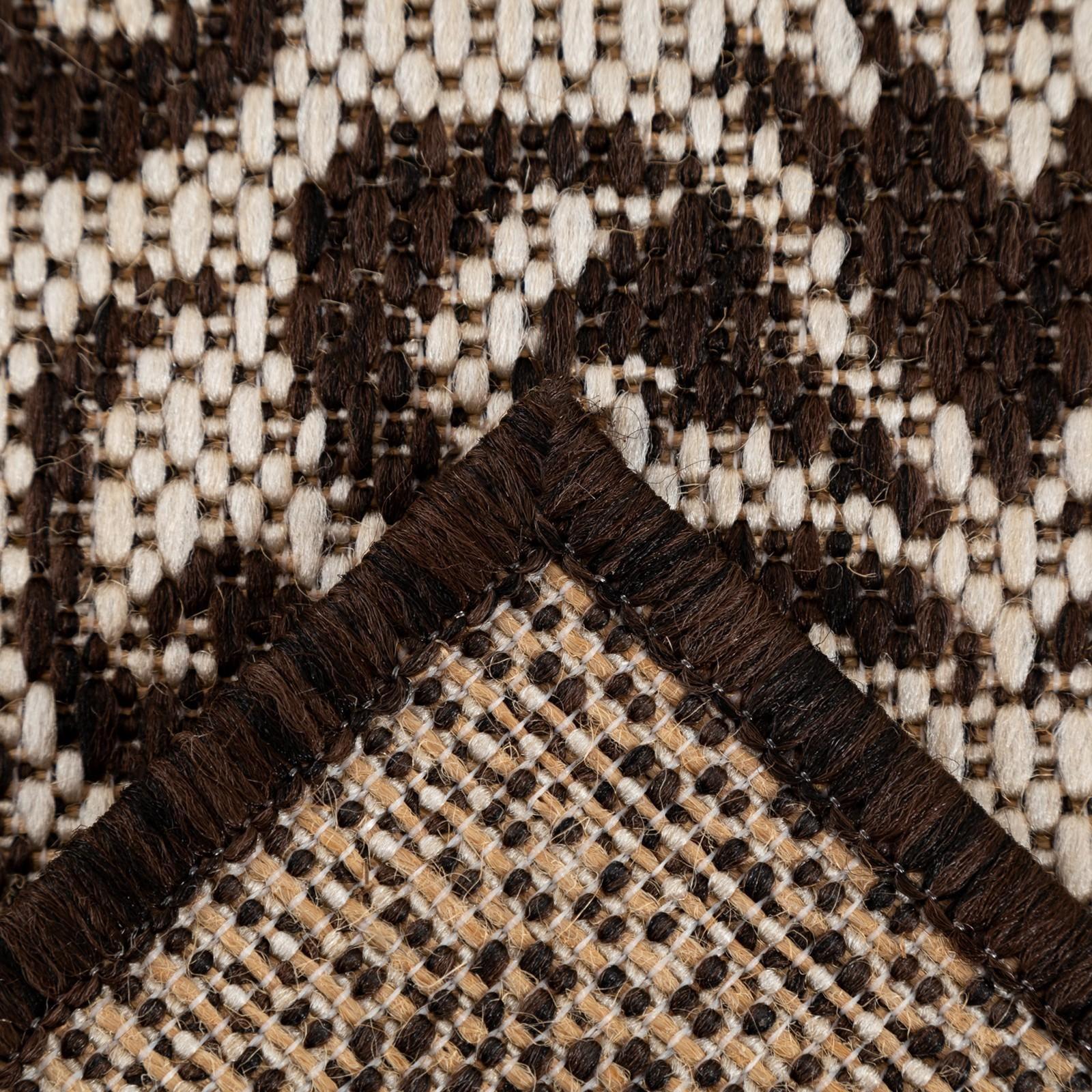 Ковер Циновка прямоугольный 120х170 см, полипропилен 100%, джут