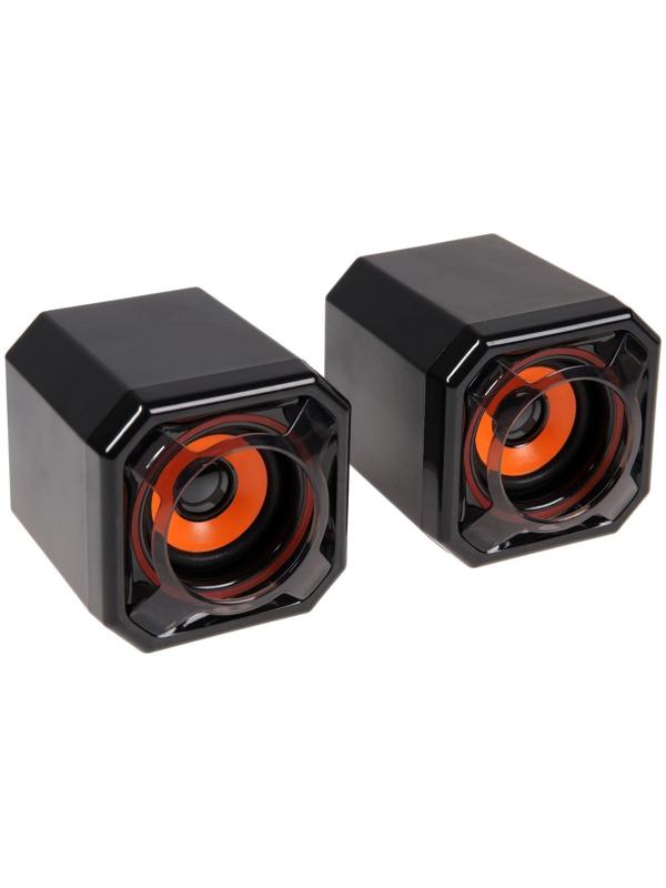 Акустич. система 2.0 Gembird SPK-405, пассивные излучатели, черный, 5 Вт, регулятор громкост