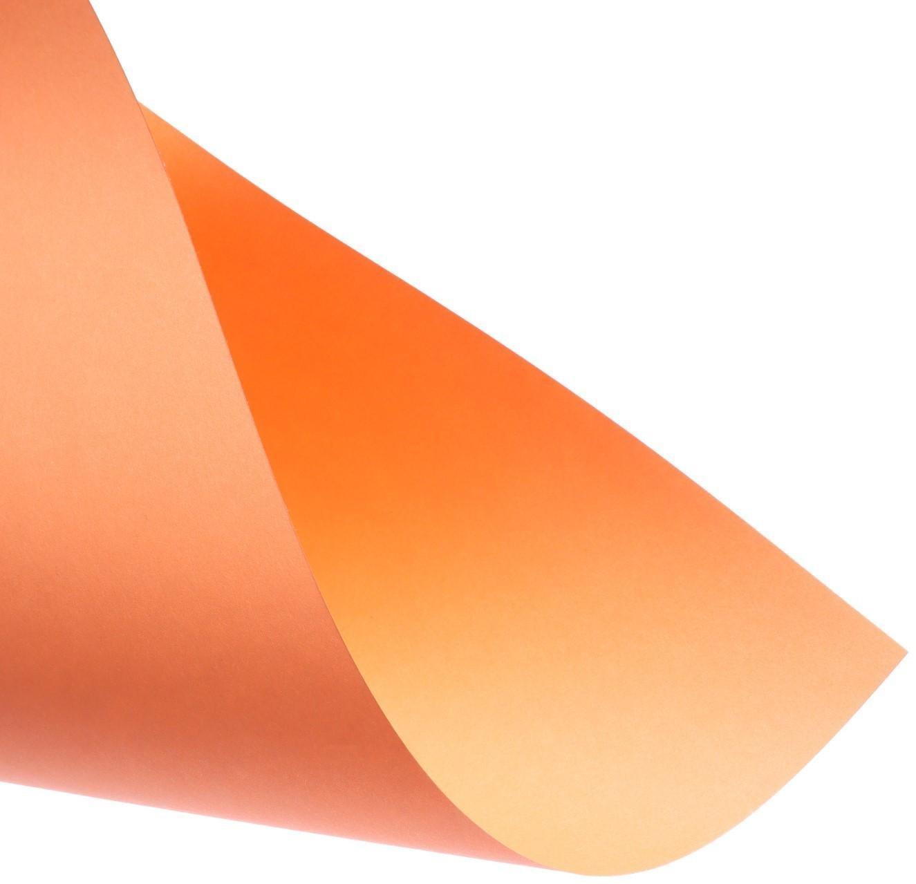 Бумага цветная А4 100л Calligrata Умеренный интенсив Оранжевый 80г/м2