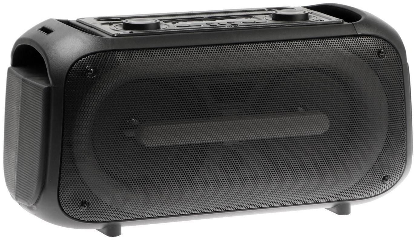 Портативная караоке система Eltronic Dance Box 200, 25 Вт, BT, SD, AUX, подсветка, микрофон