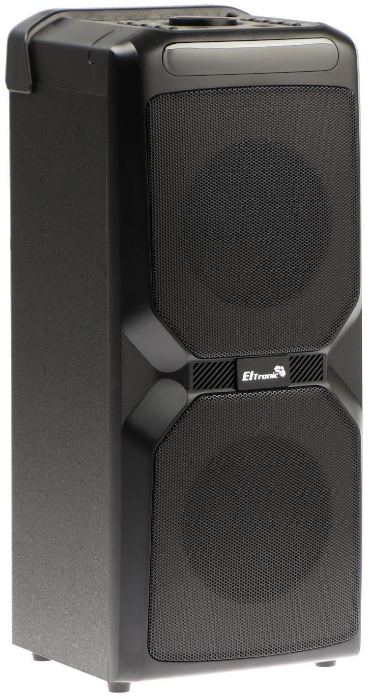 Портативная караоке система Eltronic Wave 300, 80 Вт, BT, SD, AUX, USB, 2400 мАч, чёрная