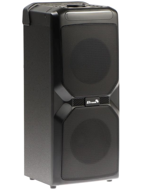 Портативная караоке система Eltronic Wave 300, 80 Вт, BT, SD, AUX, USB, 2400 мАч, чёрная