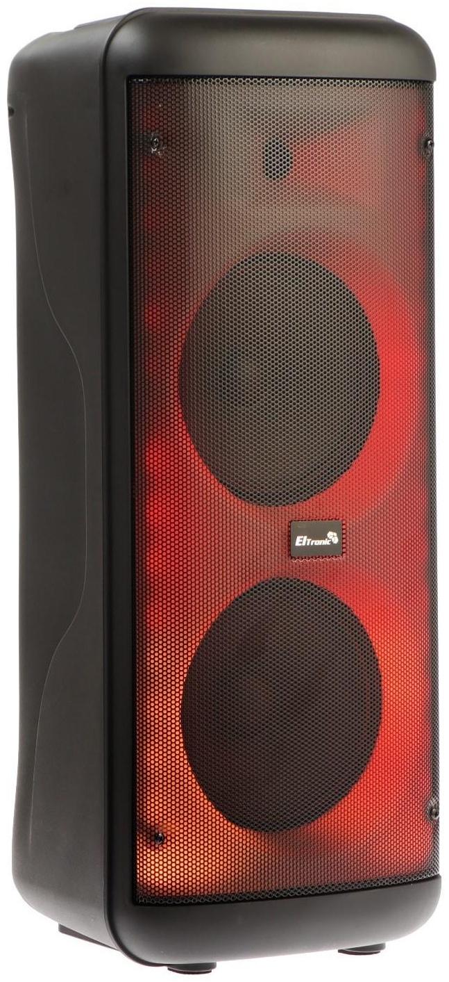 Портативная караоке система Eltronic Wave 500, 80 Вт, BT, SD, AUX, USB, 3600 мАч, чёрная