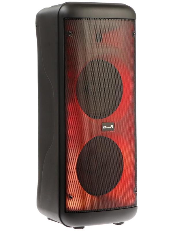 Портативная караоке система Eltronic Wave 500, 80 Вт, BT, SD, AUX, USB, 3600 мАч, чёрная