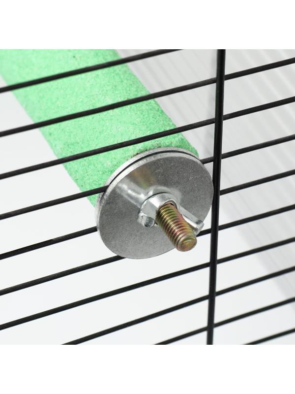 Жердочка шлифовальная для птиц, 20 см, микс цветов