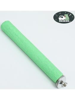 Жердочка шлифовальная для птиц, 25 см, микс цветов