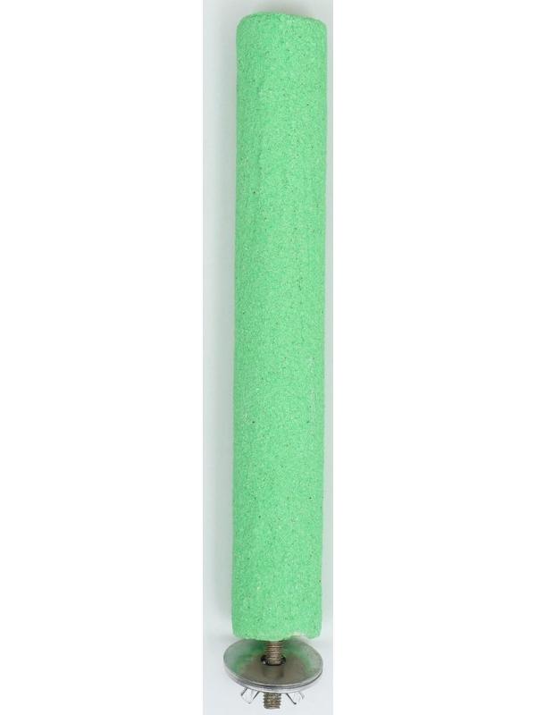 Жердочка шлифовальная для птиц, 25 см, микс цветов