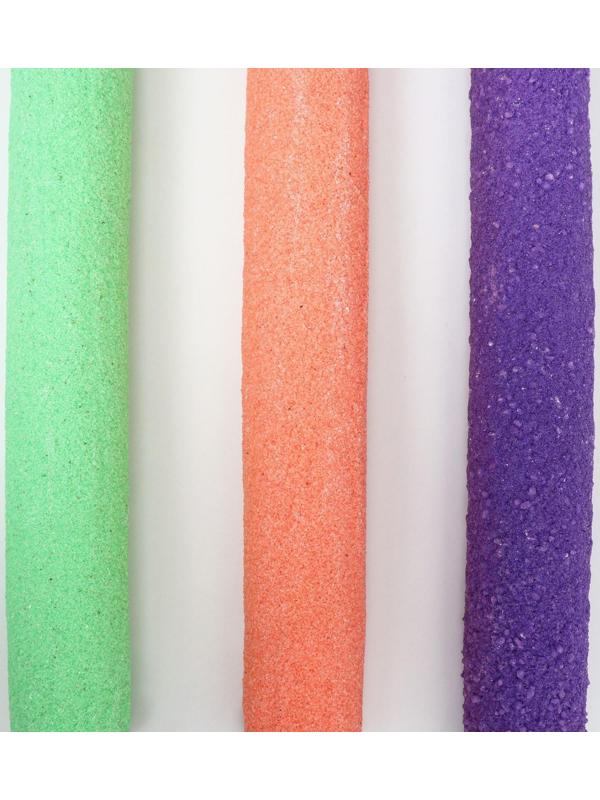 Жердочка шлифовальная для птиц, 25 см, микс цветов