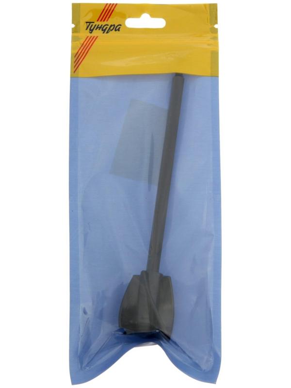 Миксер для красок ТУНДРА, пластиковый, шестигранный хвостовик, 165 х 35 мм