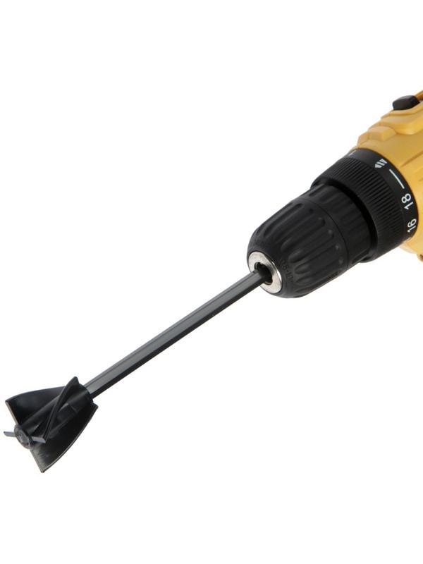 Миксер для красок ТУНДРА, пластиковый, шестигранный хвостовик, 165 х 35 мм