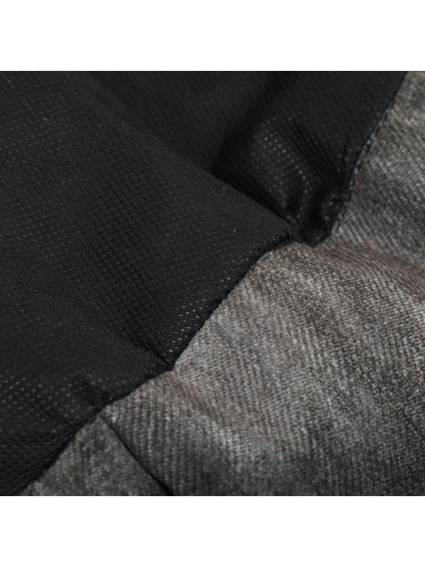 Лежанка-транформер, велюр + иск. мех, 60 х 50 х 15 см, микс