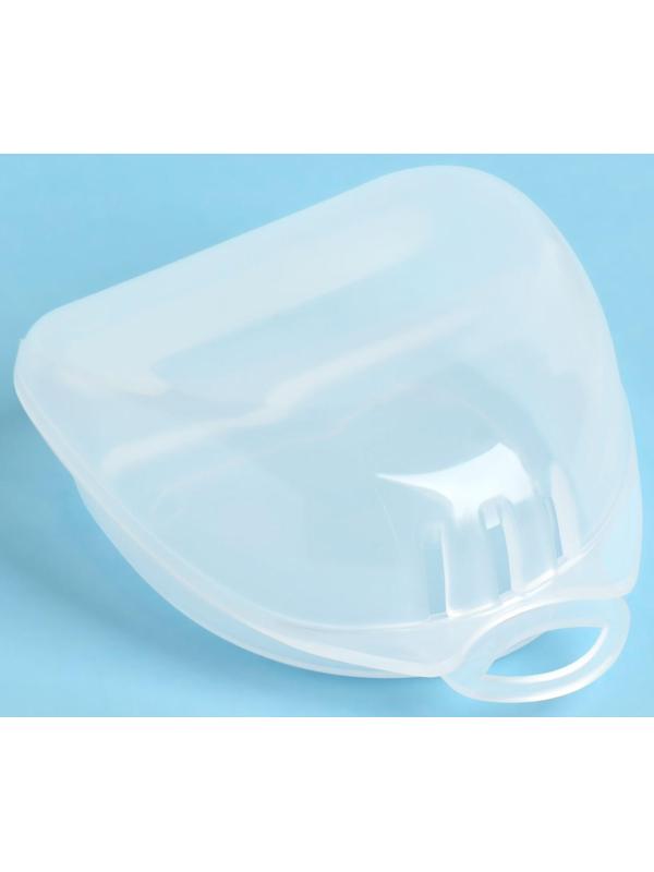 Контейнер для хранения протезов, 8 × 7 × 3 см, цвет прозрачный