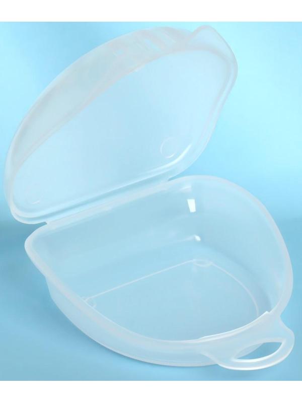 Контейнер для хранения протезов, 8 × 7 × 3 см, цвет прозрачный