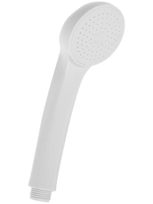 Набор для душа ZEIN Z0102, шланг 150 см, гайки и втулка пластик, лейка 1 режим, белый