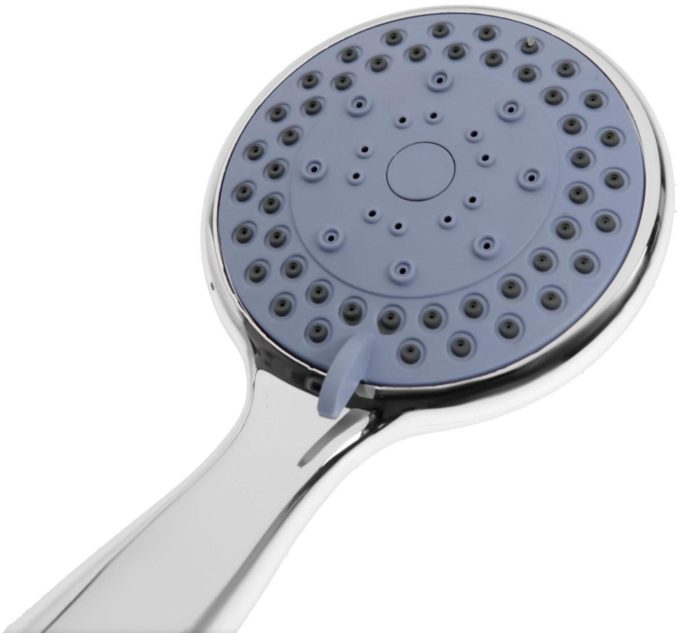 Набор для душа ZEIN Z0105, шланг 150 см, гайки металл, держатель, лейка 5 режимов