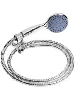 Набор для душа ZEIN Z0105, шланг 150 см, гайки металл, держатель, лейка 5 режимов
