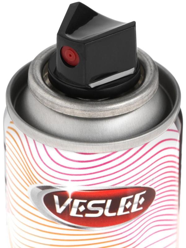 Аэрозольная краска Veslee акриловая, красная, RAL 3020, 100 мл