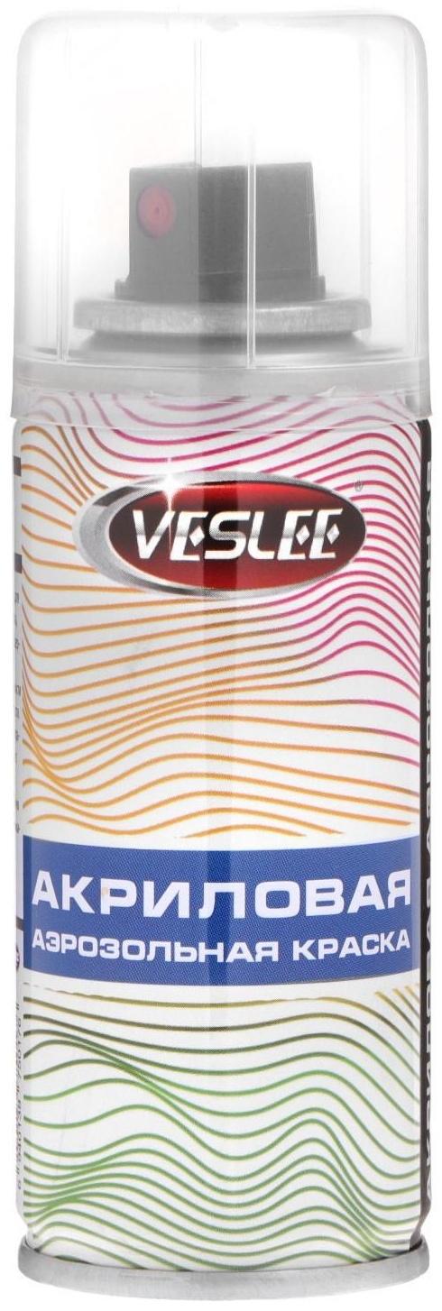 Аэрозольная краска Veslee акриловая, синяя, RAL 5017, 100 мл