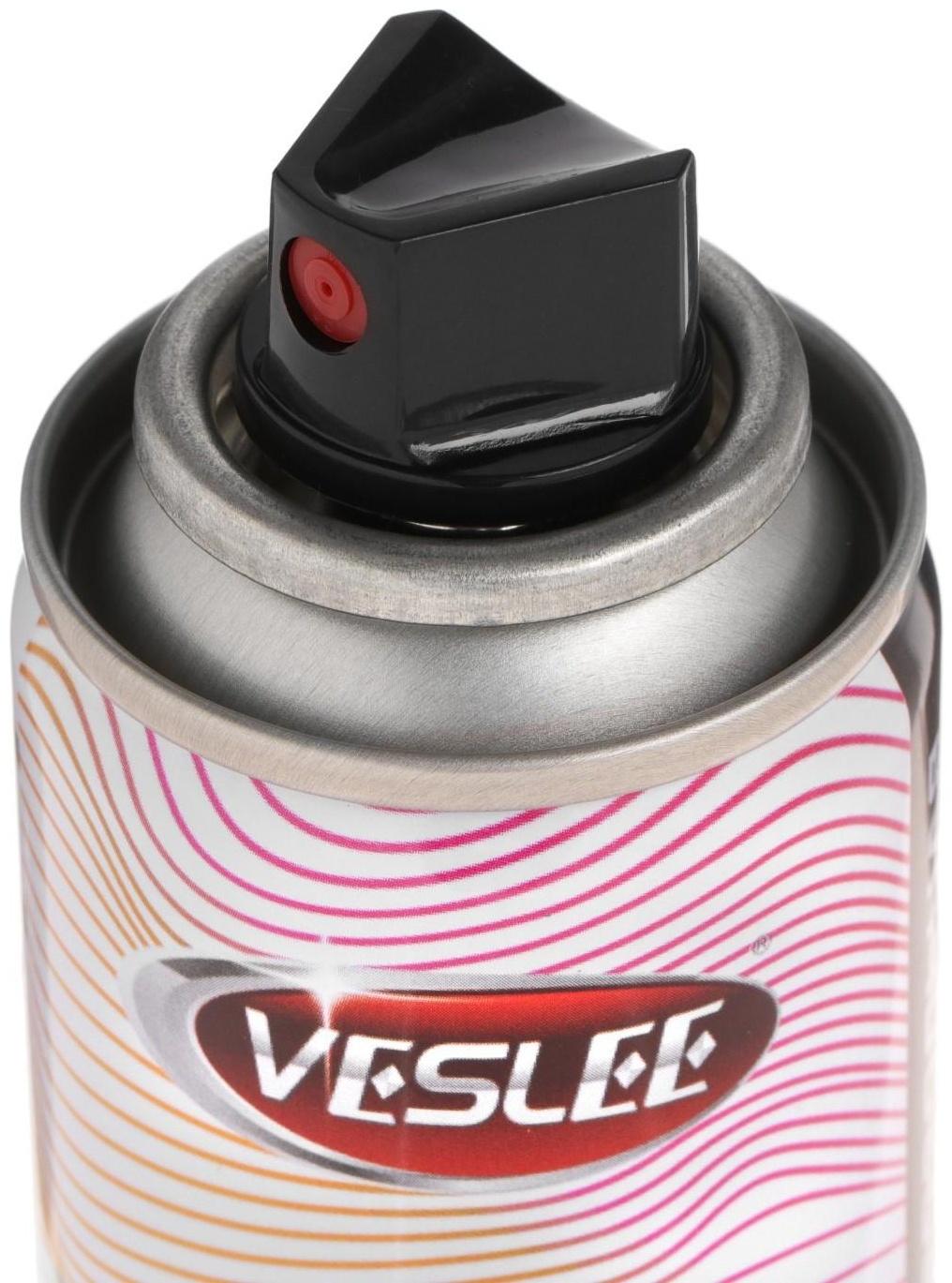 Аэрозольная краска Veslee акриловая, тёмно-серая, RAL 7021, 100 мл