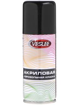Аэрозольная краска Veslee акриловая, тёмно-серая, RAL 7021, 100 мл