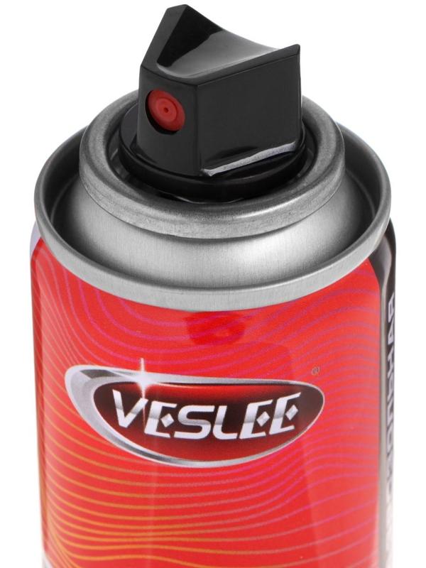 Аэрозольная краска Veslee акриловая, термостойкая, чёрная, 100 мл