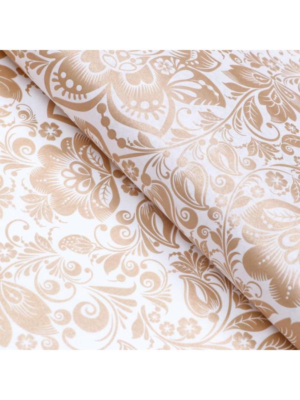 Бумага силиконизированная «Хохлома»,  хохлома, 0,38 х 5 м