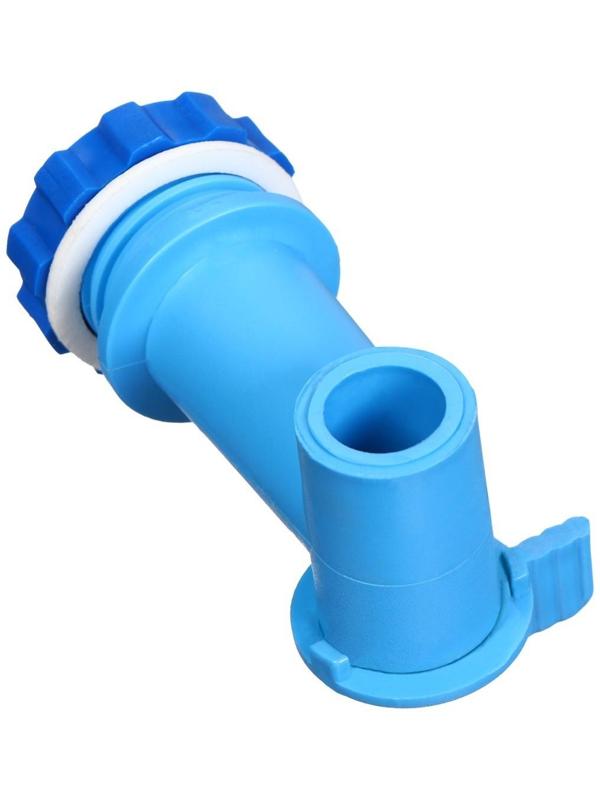 Кран для бака, бочки, канистры, d = 24 мм, синий