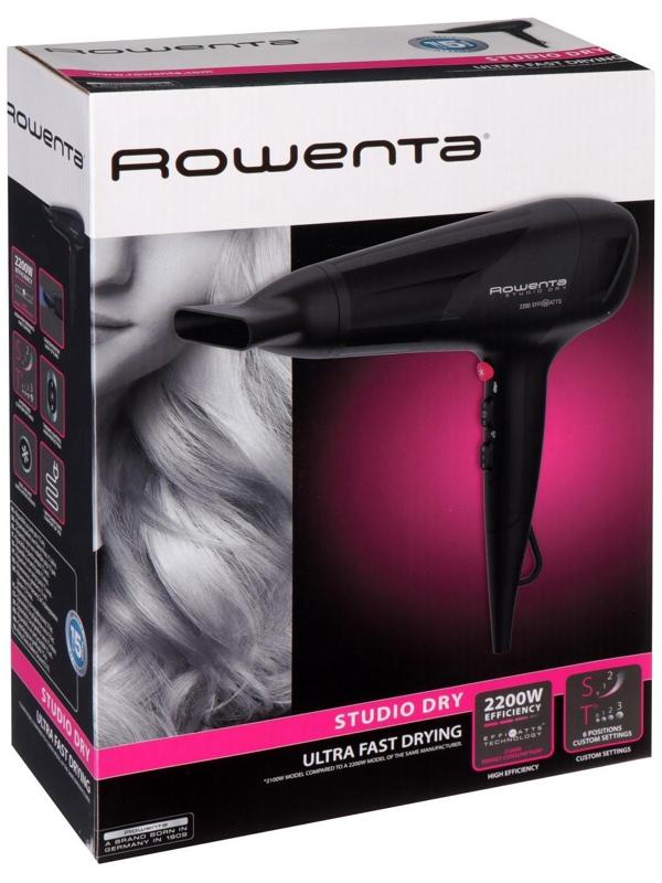 Фен Rowenta CV5803F0, 2100 Вт, 3 режима, 2 скорости, хол. воздух, шнур 1.8 м
