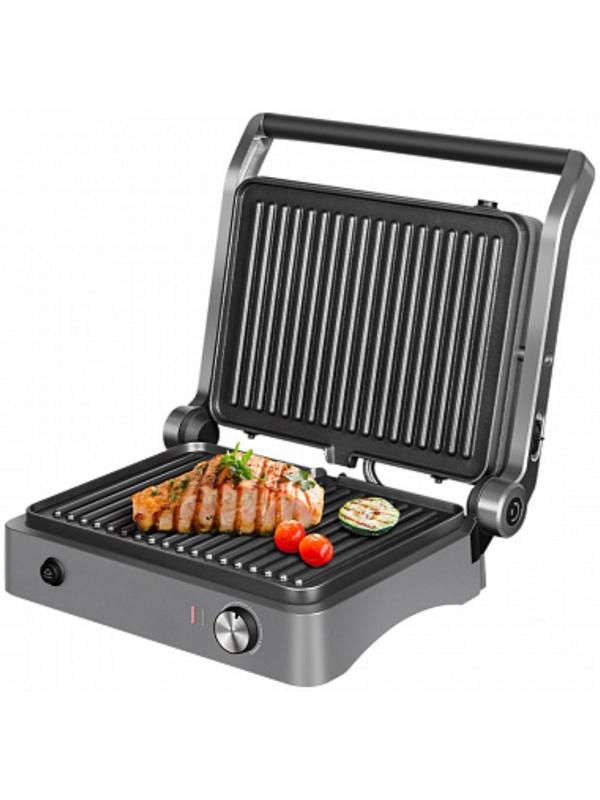 Гриль Redmond SteakMaster RGM-M814, электрический, 1950 Вт, антипригарное покрытие, 29х21 см