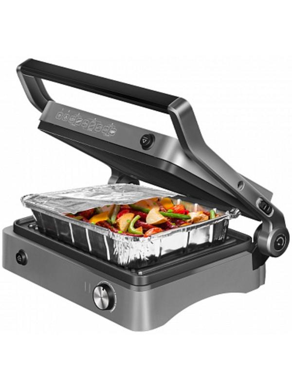 Гриль Redmond SteakMaster RGM-M814, электрический, 1950 Вт, антипригарное покрытие, 29х21 см