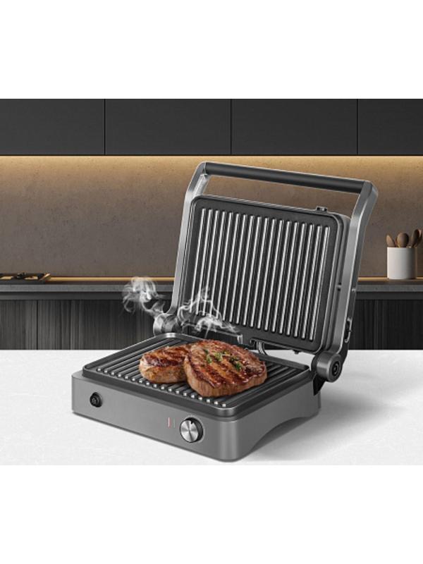 Гриль Redmond SteakMaster RGM-M814, электрический, 1950 Вт, антипригарное покрытие, 29х21 см