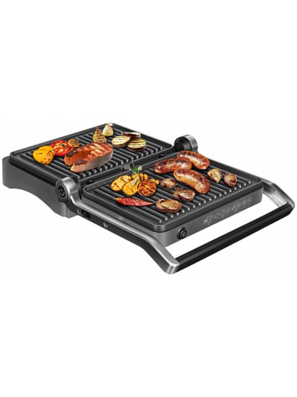 Гриль Redmond SteakMaster RGM-M814, электрический, 1950 Вт, антипригарное покрытие, 29х21 см