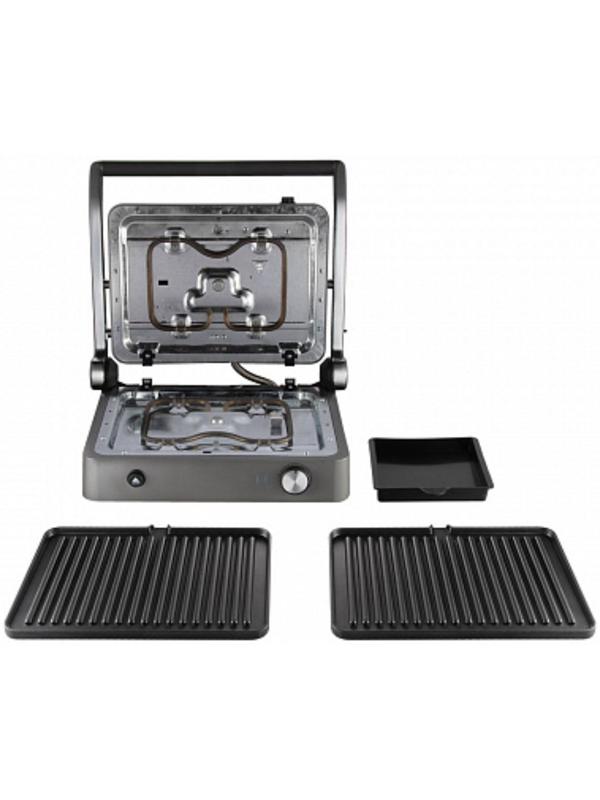 Гриль Redmond SteakMaster RGM-M814, электрический, 1950 Вт, антипригарное покрытие, 29х21 см