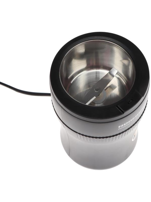 Кофемолка Redmond RCG-1614, электрическая, ножевая, 150 Вт, 45 г, чёрная
