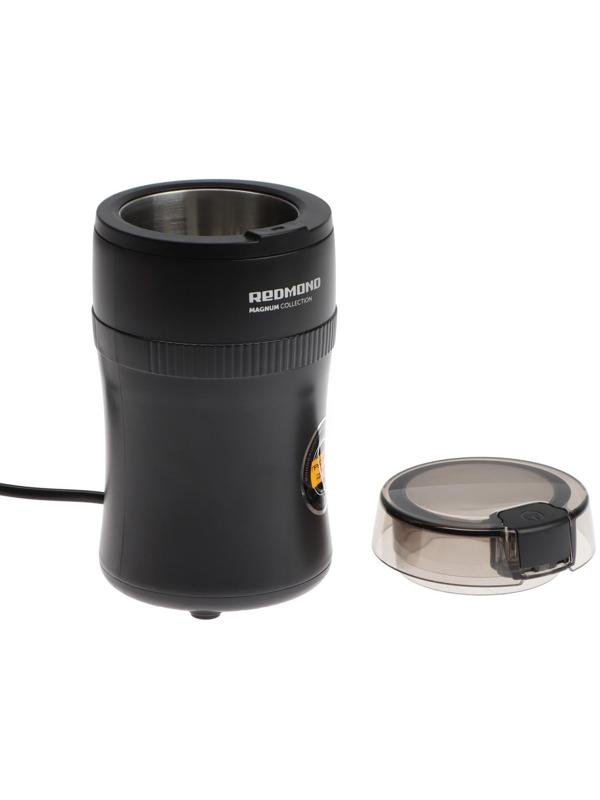 Кофемолка Redmond RCG-1614, электрическая, ножевая, 150 Вт, 45 г, чёрная