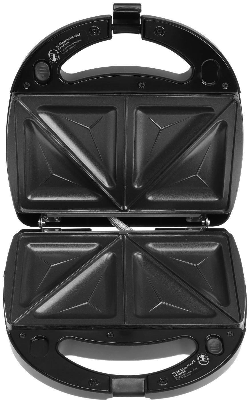 Мультипекарь Redmond RMB-634/3, 700 Вт, бельгийские вафли, антипригарное покрытие, чёрный