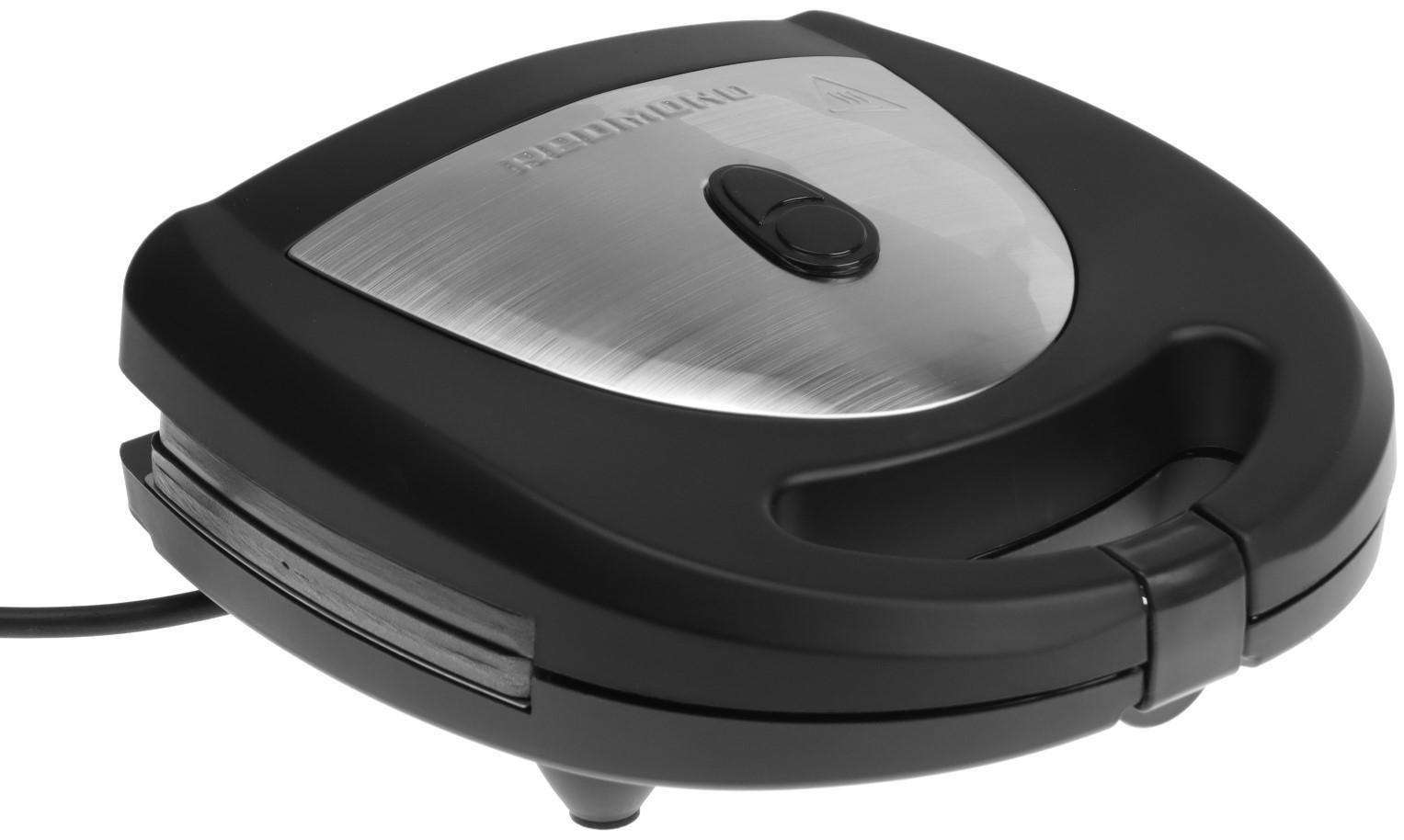 Мультипекарь Redmond RMB-634/3, 700 Вт, бельгийские вафли, антипригарное покрытие, чёрный