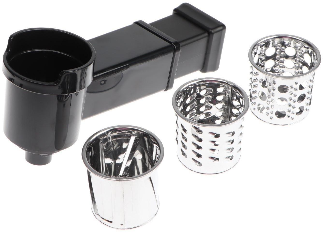 Мясорубка Redmond  RMG-1244-6, 1340 Вт, 1.6 кг/мин, 3 насадки, реверс, чёрная