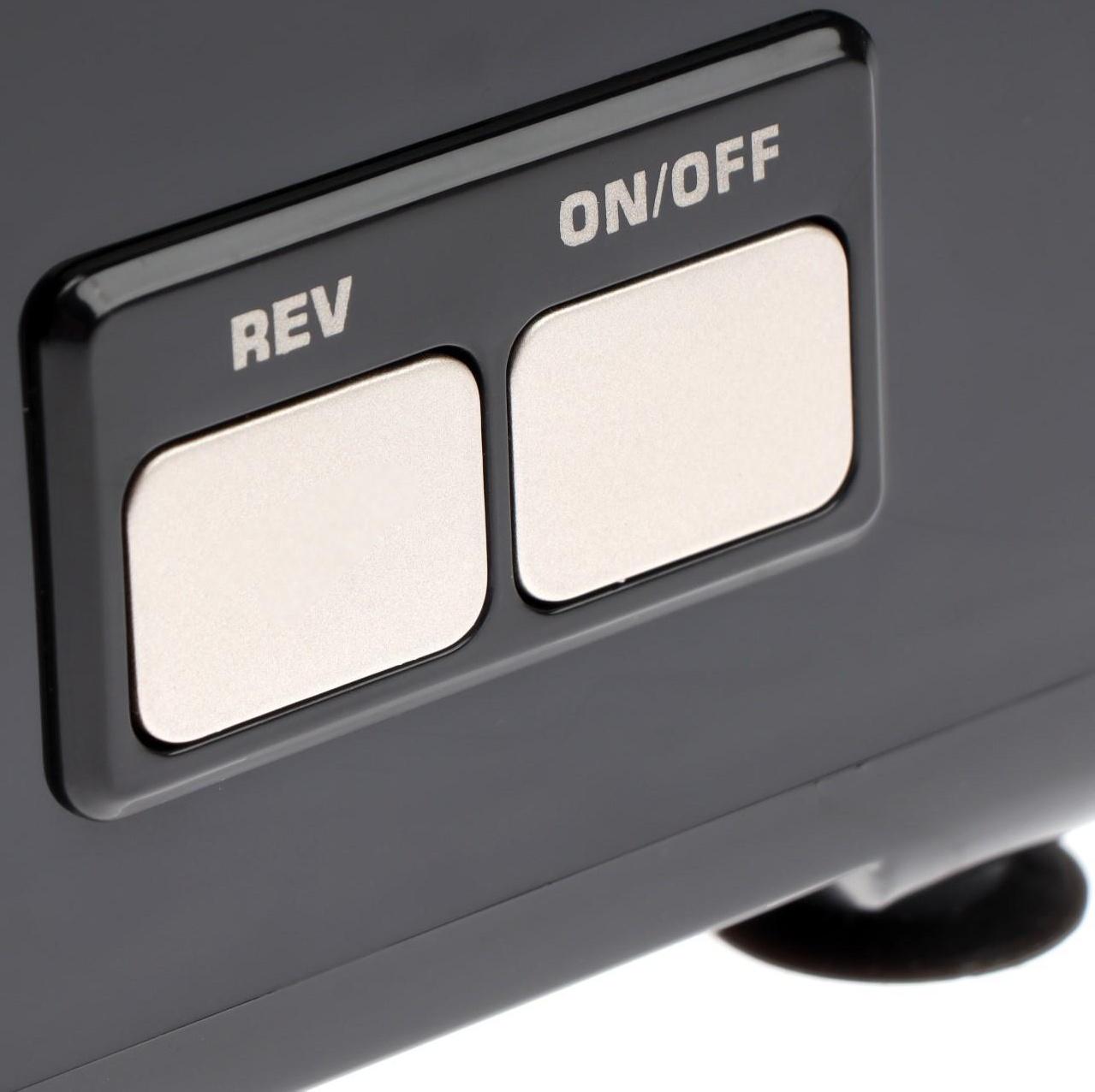 Мясорубка Redmond  RMG-1244-6, 1340 Вт, 1.6 кг/мин, 3 насадки, реверс, чёрная