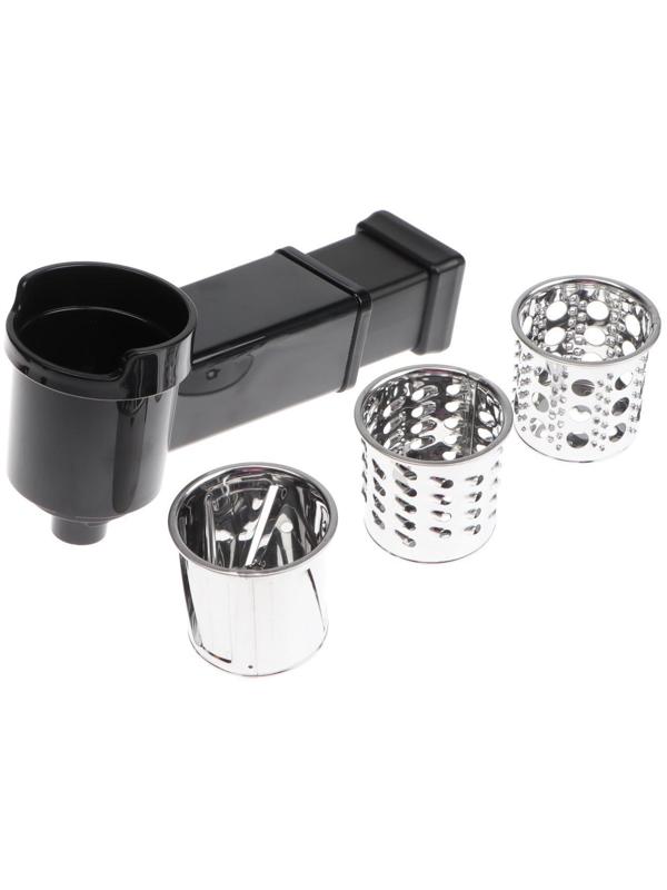 Мясорубка Redmond  RMG-1244-6, 1340 Вт, 1.6 кг/мин, 3 насадки, реверс, чёрная