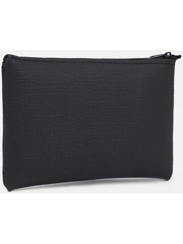 Кошелёк на молнии, цвет чёрный