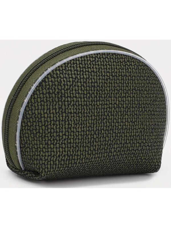 Кошелёк на молнии, цвет зелёный