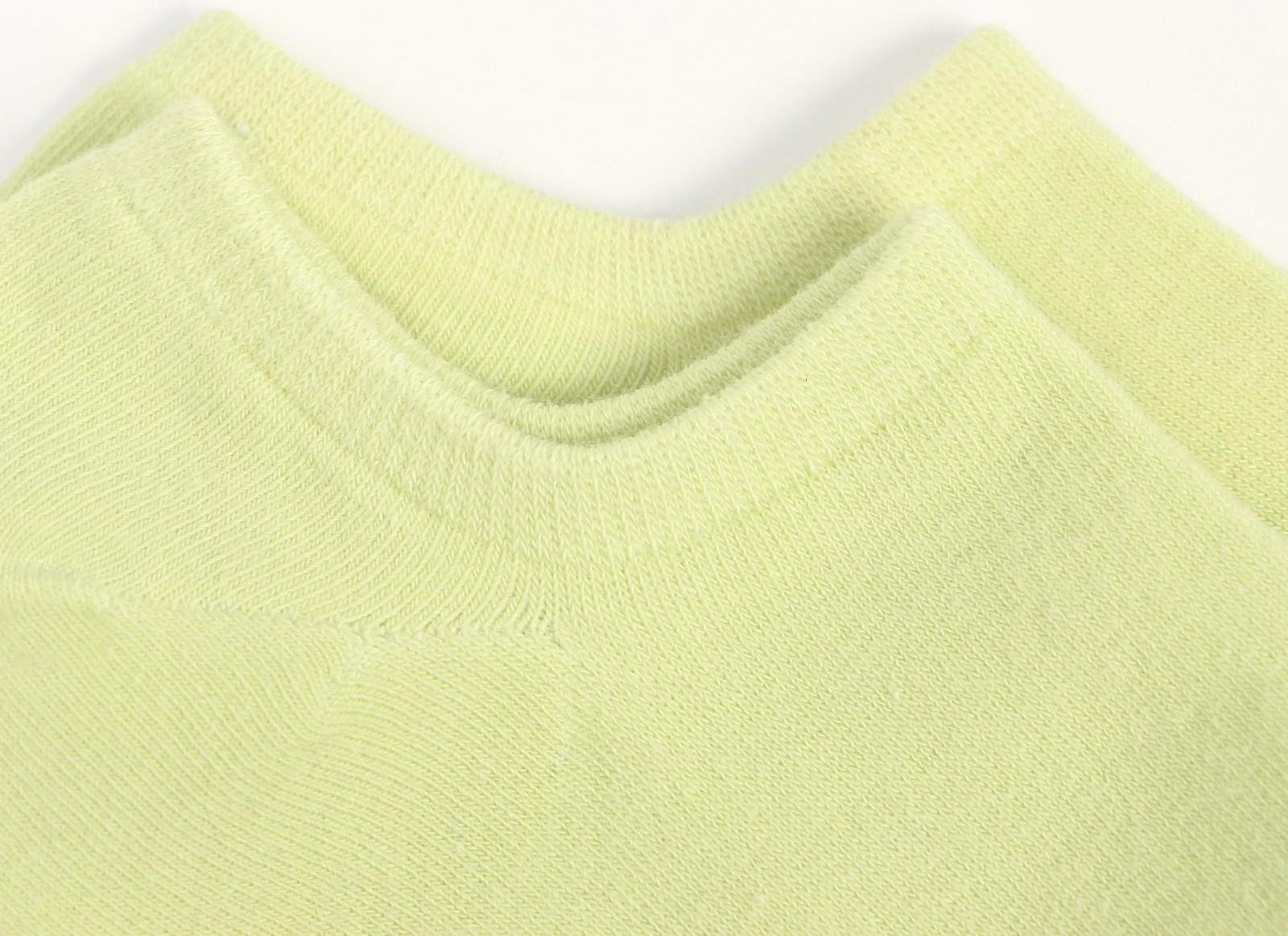 Носки женские укороченные, цвет салатовый, размер 36-40