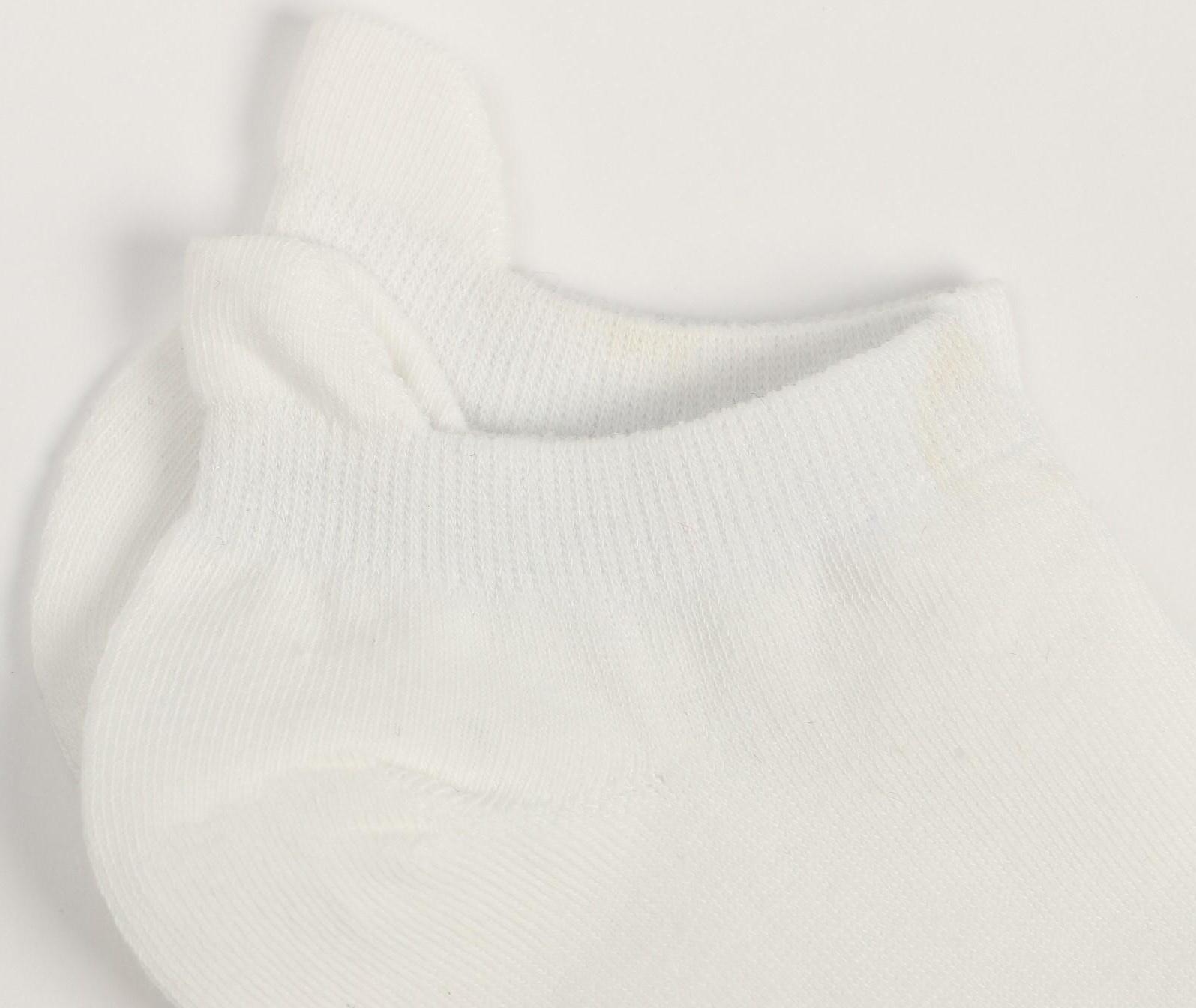 Носки женские укороченные, цвет белый, размер 36-40