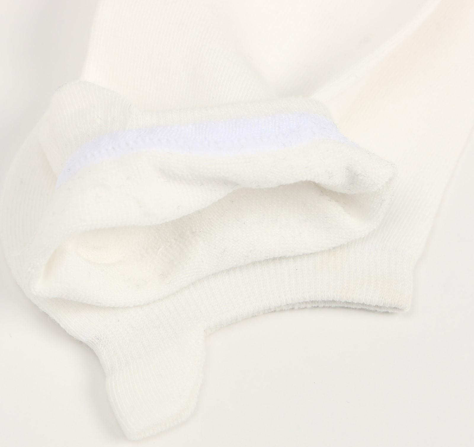 Носки женские укороченные, цвет белый, размер 36-40